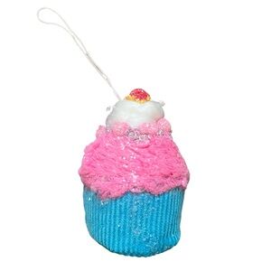 Raz 4.5 Inch Christmas Soft Cupcake Ornaments